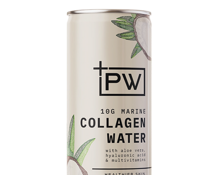 +PW Collagen Water – Coconut - 4 Pack