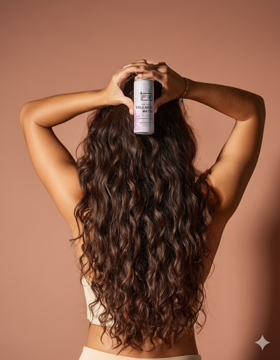 +PW Collagen Water – Raspberry - 4 Pack